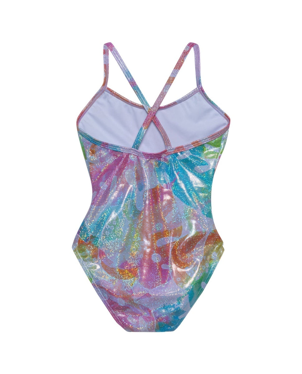  Gottex Kids Palm Tree Round Neck One Piece Swimsuit - GOTTEX KIDS PALM TREE - Bonton