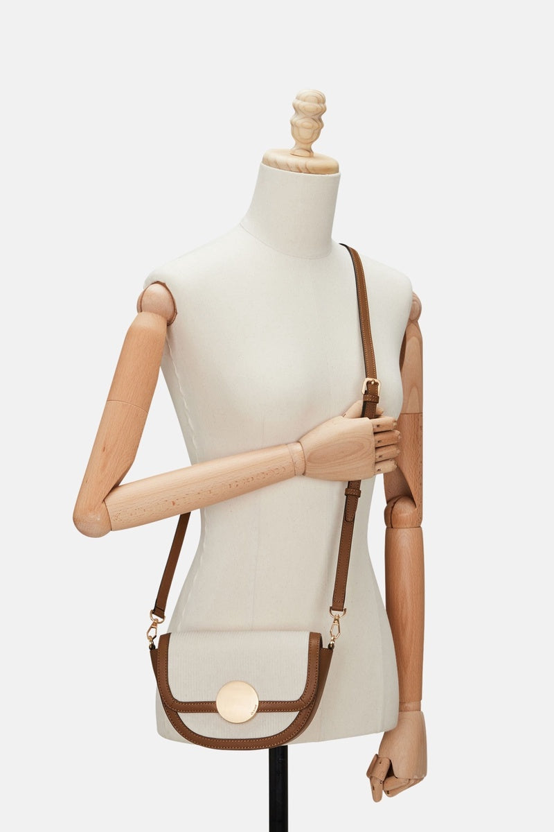  Oryany Oryany - Lottie Canvas Crossbody Small Handbags - Sand Brown - Default Title - Bonton