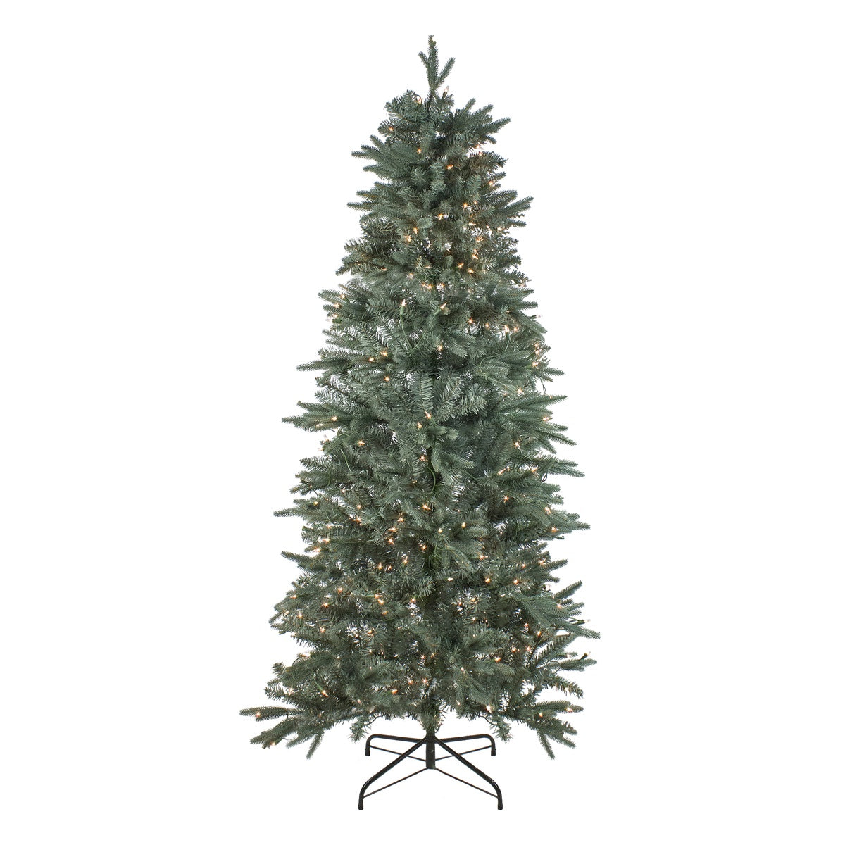  Northlight Real Touch™? Pre-Lit Slim Washington Frasier Fir Artificial Christmas Tree - 9' - Clear Lights - 9' - Bonton