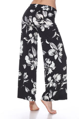 Flower Print Palazzo Pants