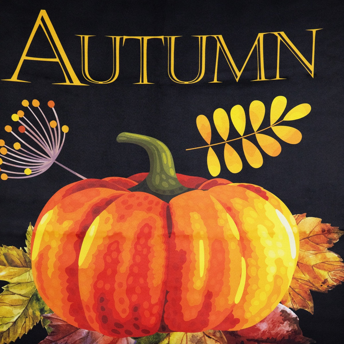  Northlight Autumn Blessings and Pumpkin Fall Harvest Outdoor House Flag - 40