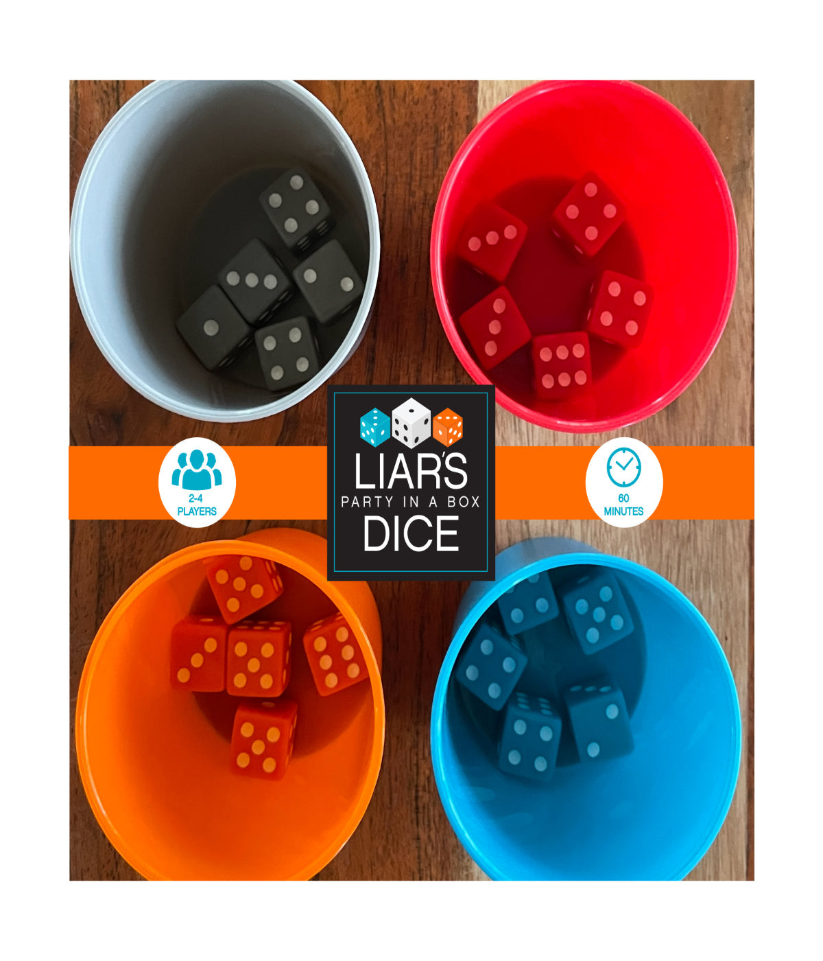  Liar's Dice Party in a Box Multi - Multi - Bonton