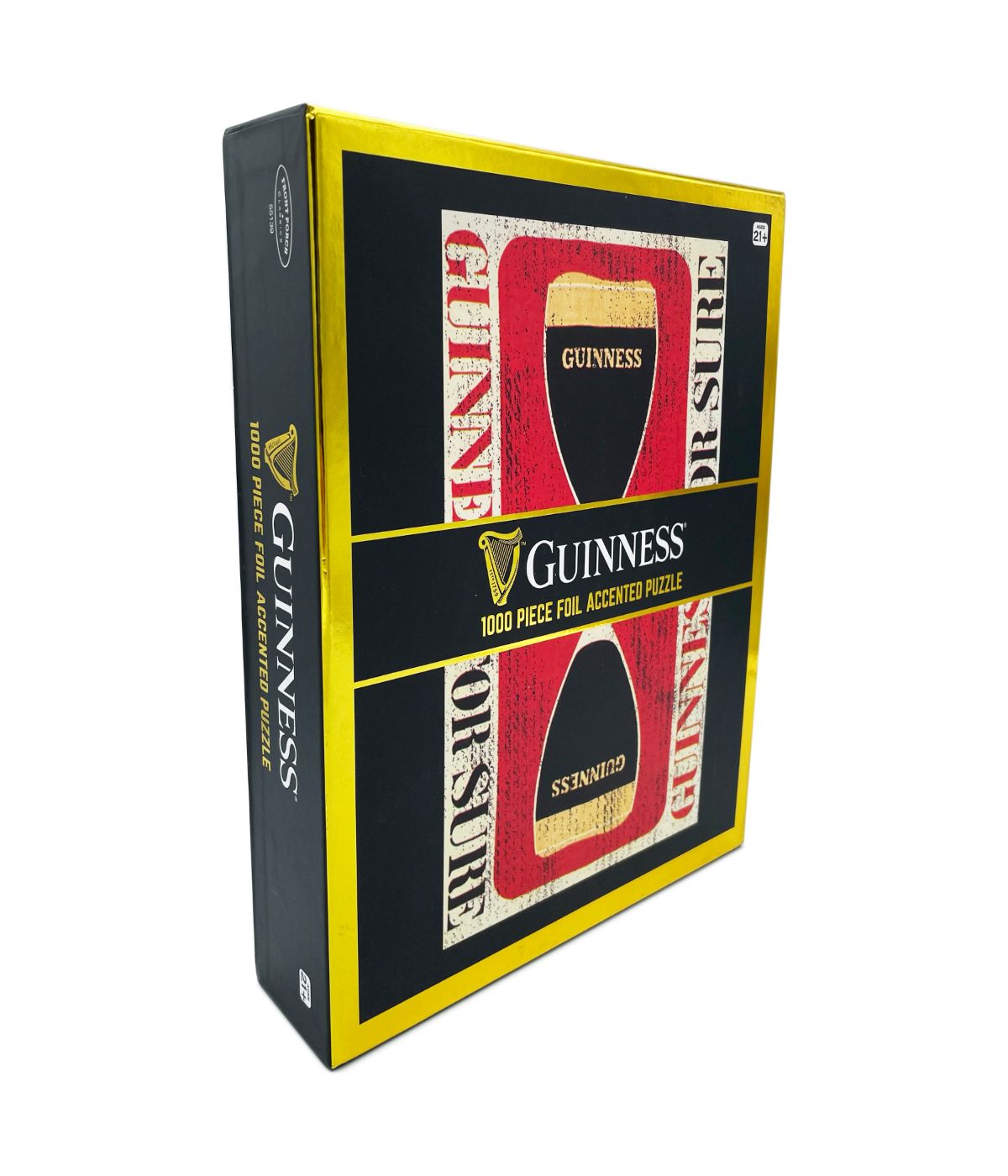  Guinness Foil Accented Puzzle - Retro: 1000 Pcs Multi - Multi - Bonton