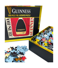 Guinness Foil Accented Puzzle - Retro: 1000 Pcs Multi