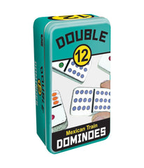 Double 12 Mexican Train Dominoes Multi