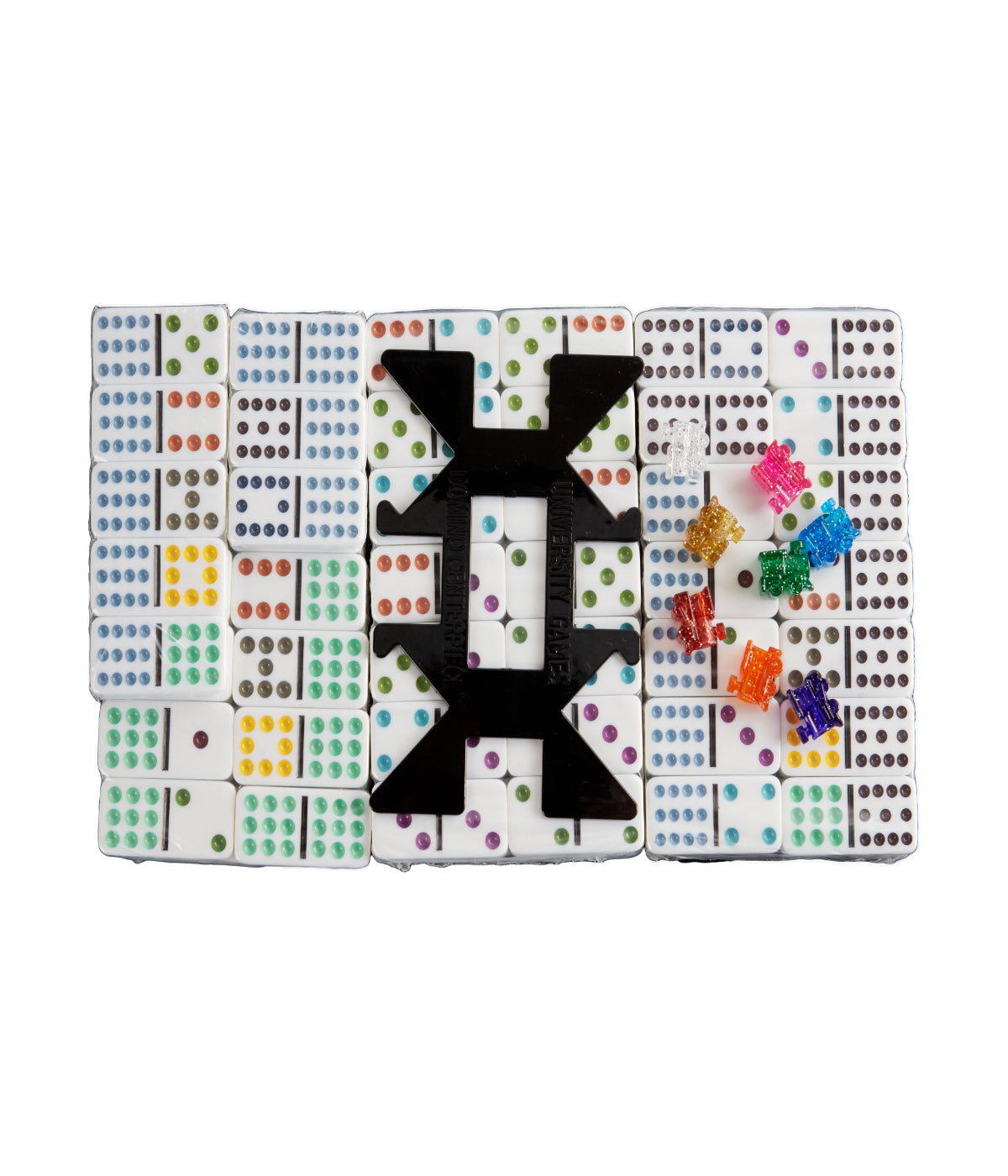  Double 12 Mexican Train Dominoes Multi - Multi - Bonton