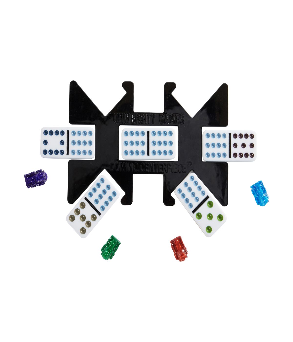  Double 12 Mexican Train Dominoes Multi - Multi - Bonton