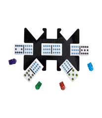 Double 12 Mexican Train Dominoes Multi