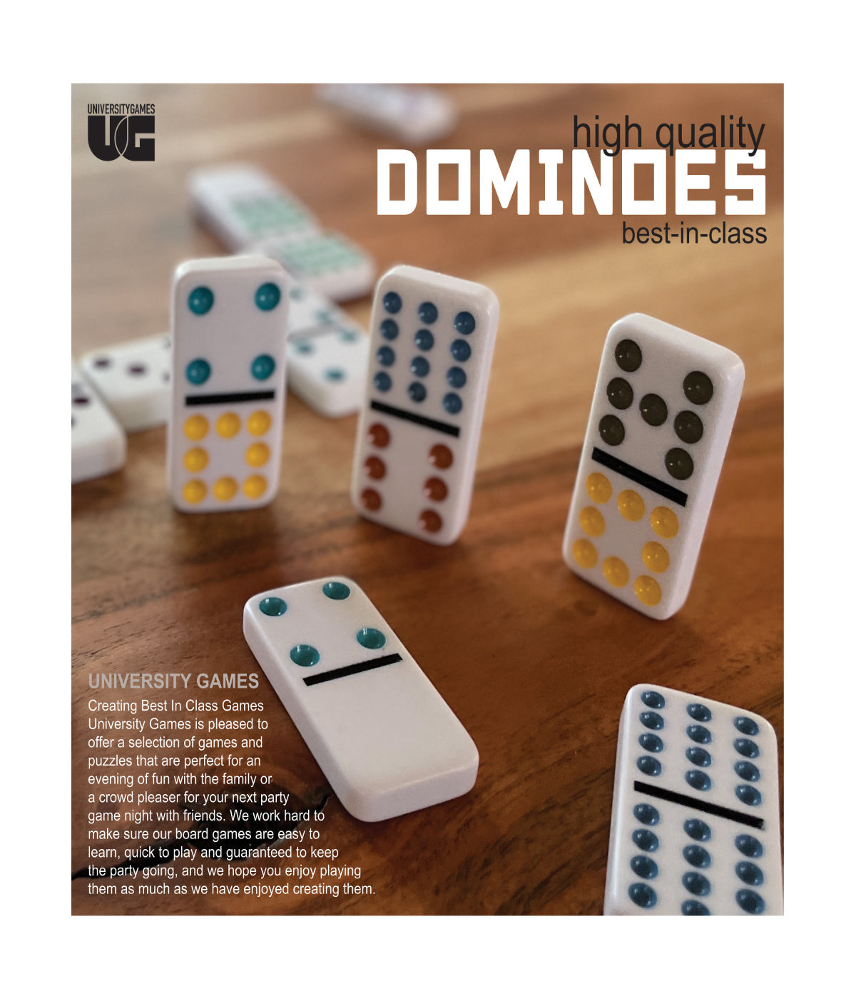  University Games Mexican Train Deluxe Dominoes - Multi - Bonton