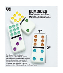 Spinner - The Game of Wild Dominoes! Tin Multi