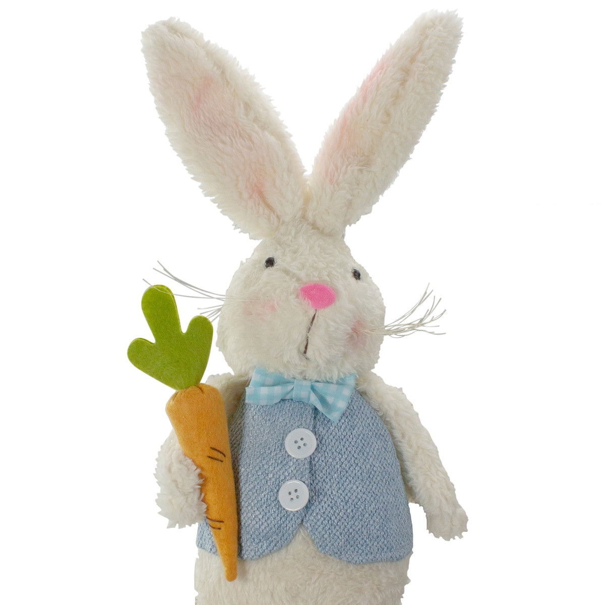  Northlight Easter Bunny Boy Rabbit With Carrot and Dangling Bead Legs Spring Figure - 22
