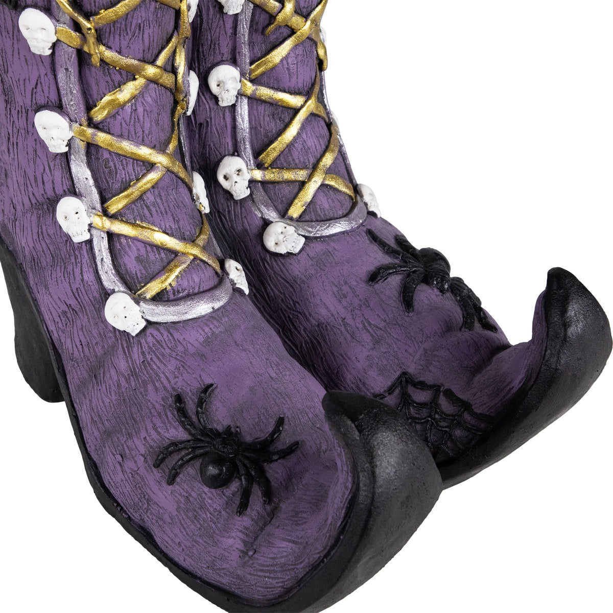  Northlight Ceramic Witch's Boots Halloween Decoration - 15