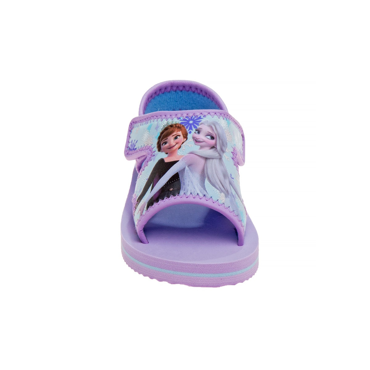 Josmo Disney Frozen Girls' Anna and Elsa Dual Sizes Hook and Loop Sandals (Toddlers) - 5-6 - Bonton
