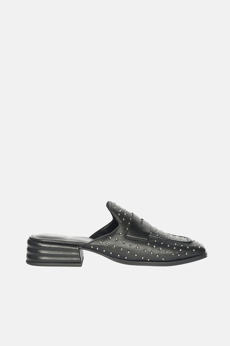  Saint G Sava - Heeled Mule - Black - Bonton