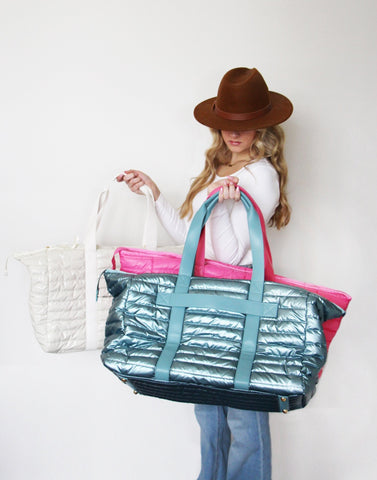 Cassie Weekender Gold 3/1 Ship Date