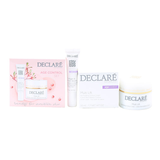 Age Control Set 1.7 Oz Multi Lift Cream 0.5 Oz Collagen And Elastin Booster