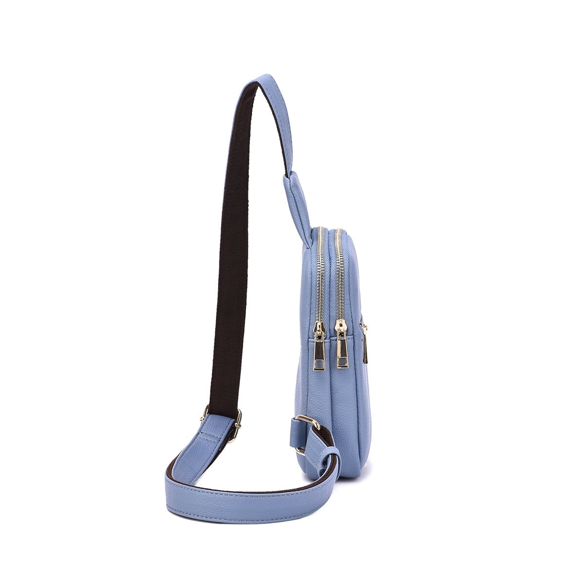  Mellow World Justine 2 Compartment Sling Bag - Dusty Blue - Bonton