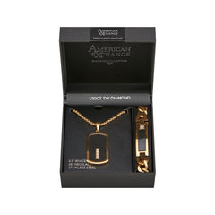 American Exchange Necklace & Bracelet Set