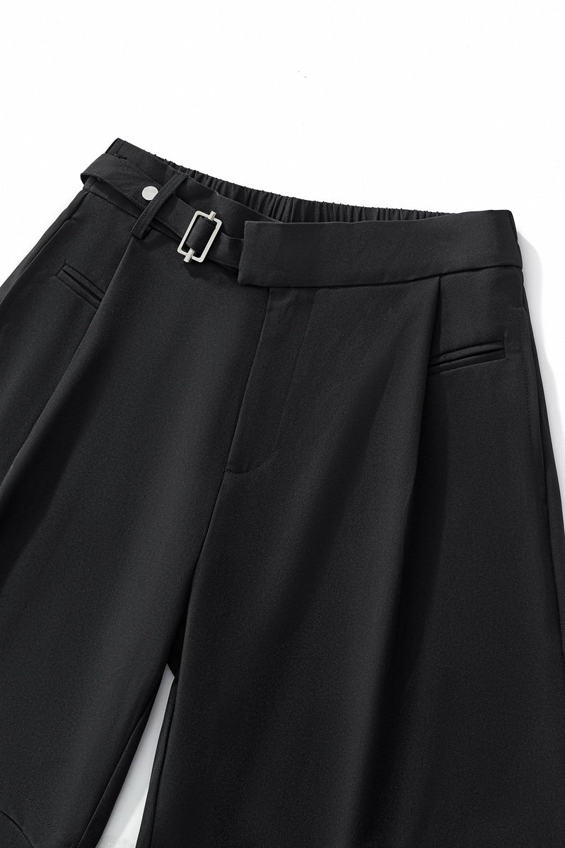  Barocco Contour Belted Short BLACK - S - Bonton