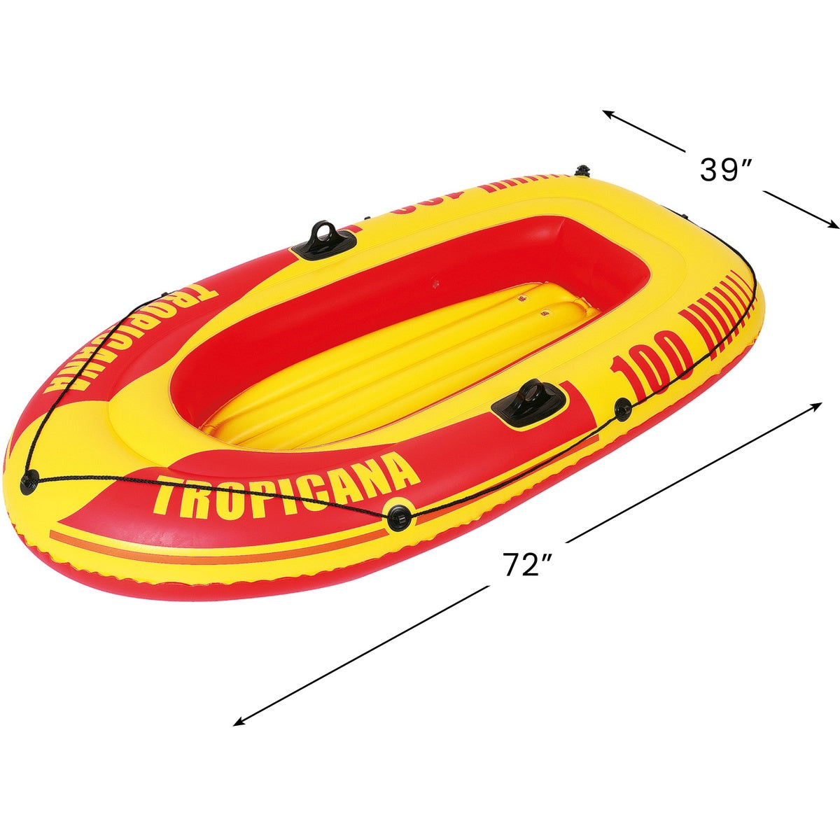  Pool Central Inflatable Tropicana Single Boat - 72