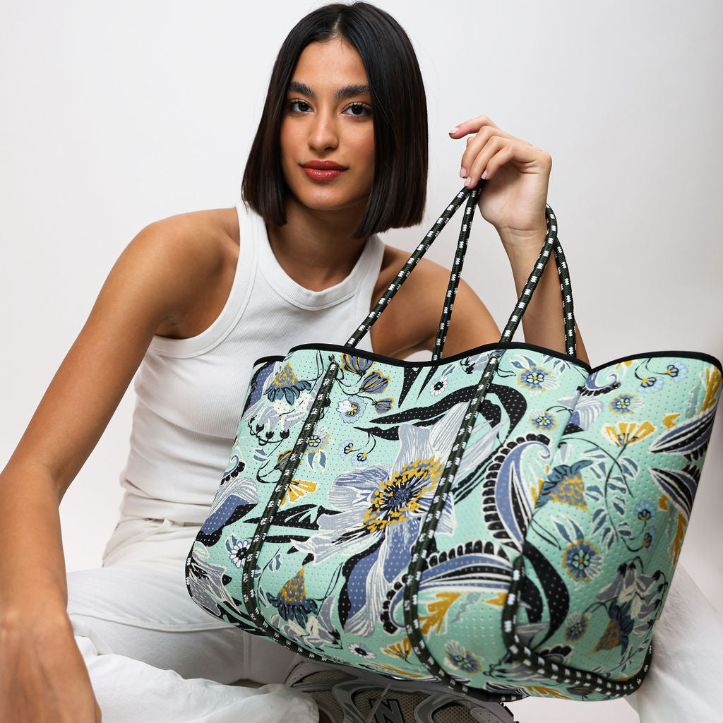  Pop Ups Brand EVERYDAY TOTE BLOSSOM MINT - Default Title - Bonton