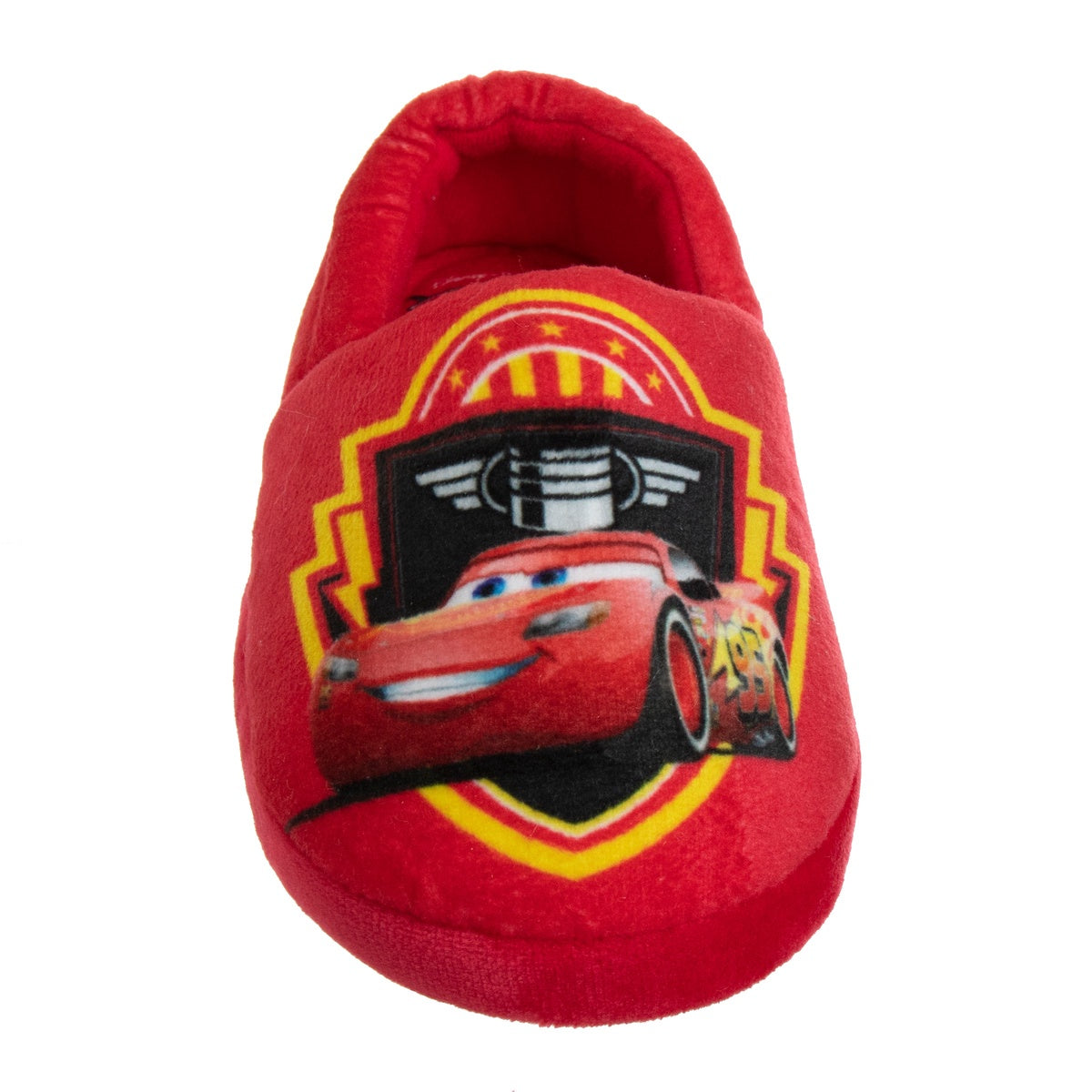  Josmo Disney Pixar Lightning McQueen Cars Dual Sizes Boys Slippers (Toddlers) - 5-6 - Bonton