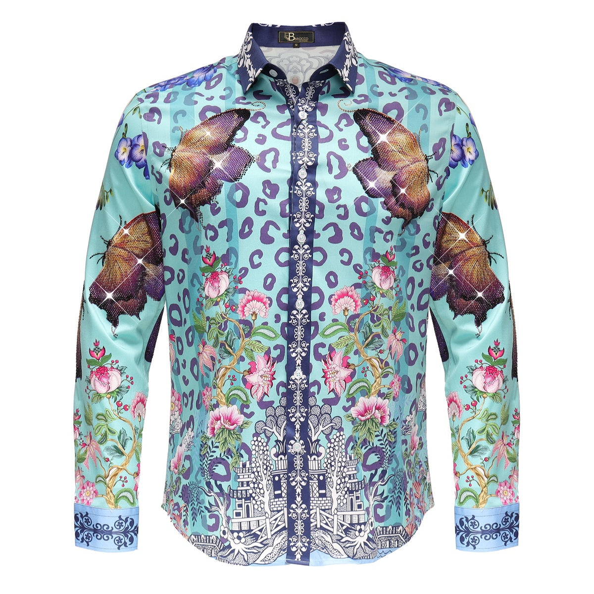  Barocco Metamorphosis TEAL - TEAL - Bonton