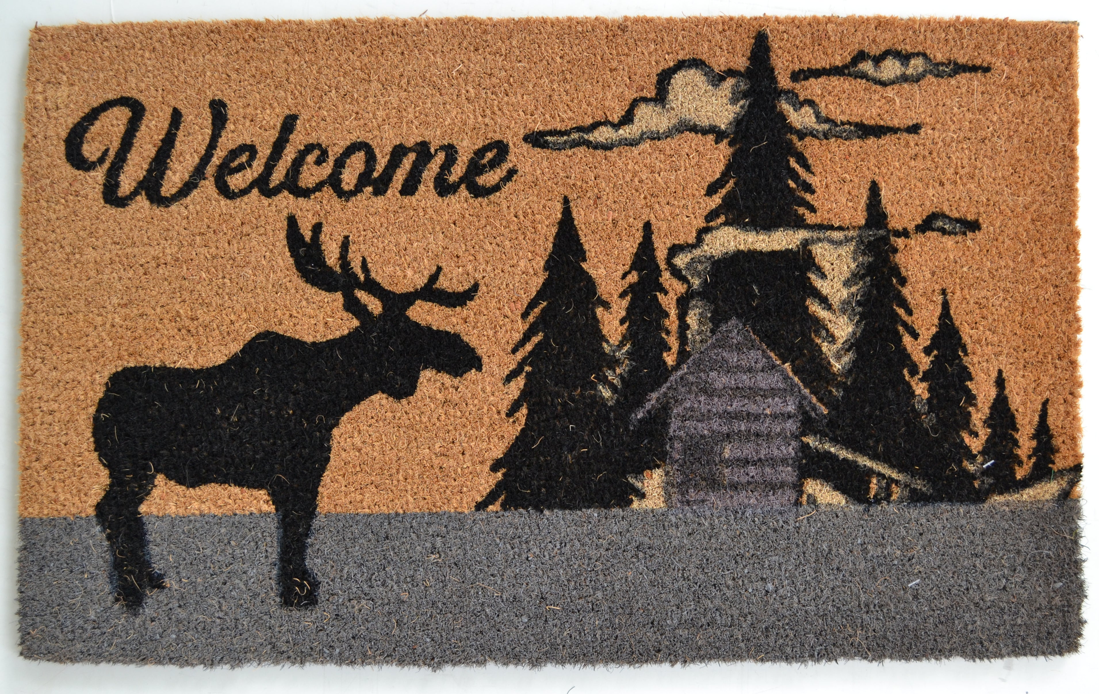  Imports Decor Moose Silhouette Doormat - N/A - Bonton