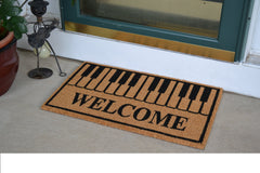 Piano Keys Welcome Doormat