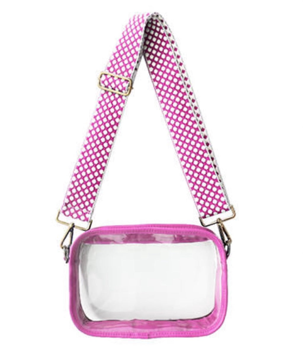  Lemonbella The Cameron Stadium Bag Blue - Carnation Pink - Bonton