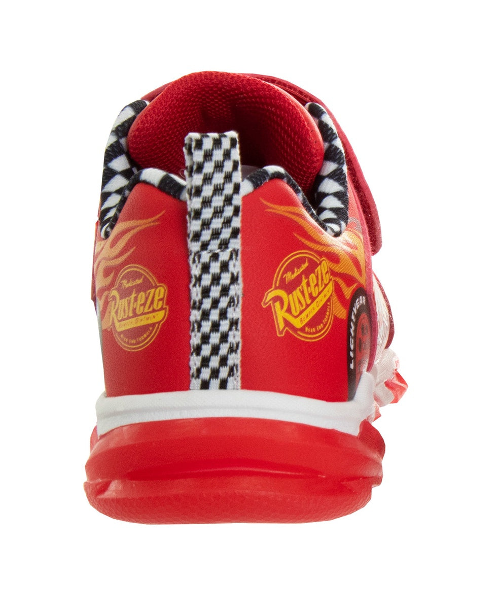  Josmo Disney Pixar Cars Boys Lightning McQueen Light Up Sneakers (Toddlers) - 6 - Bonton