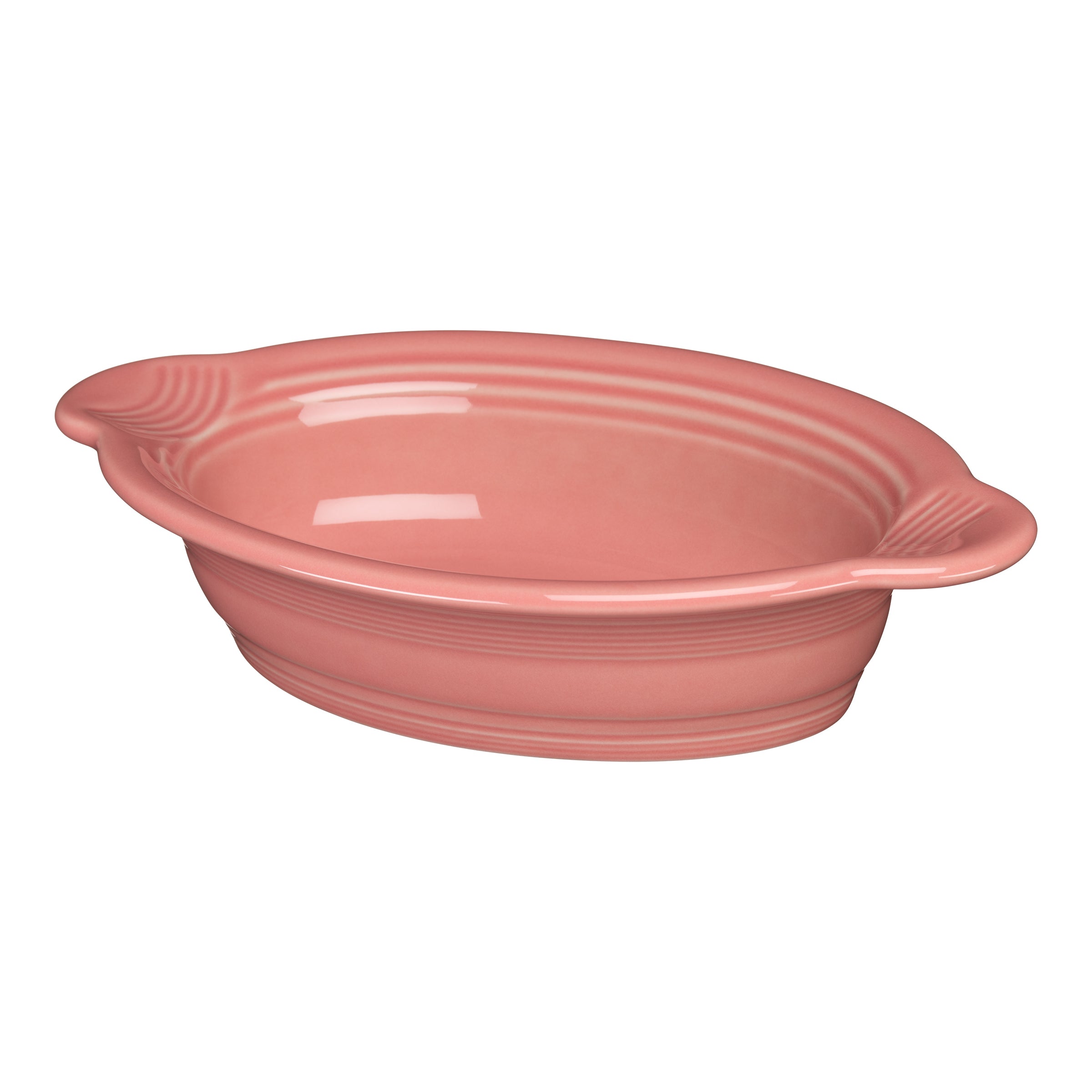  Fiesta Small Oval Casserole - Peony - Bonton