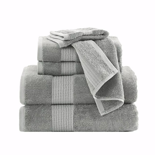 Cotton TENCEL™ Towel 6 Piece Set Sage Green