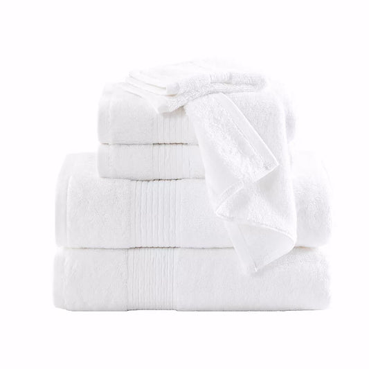 Cotton TENCEL™ Towel 6 Piece Set White