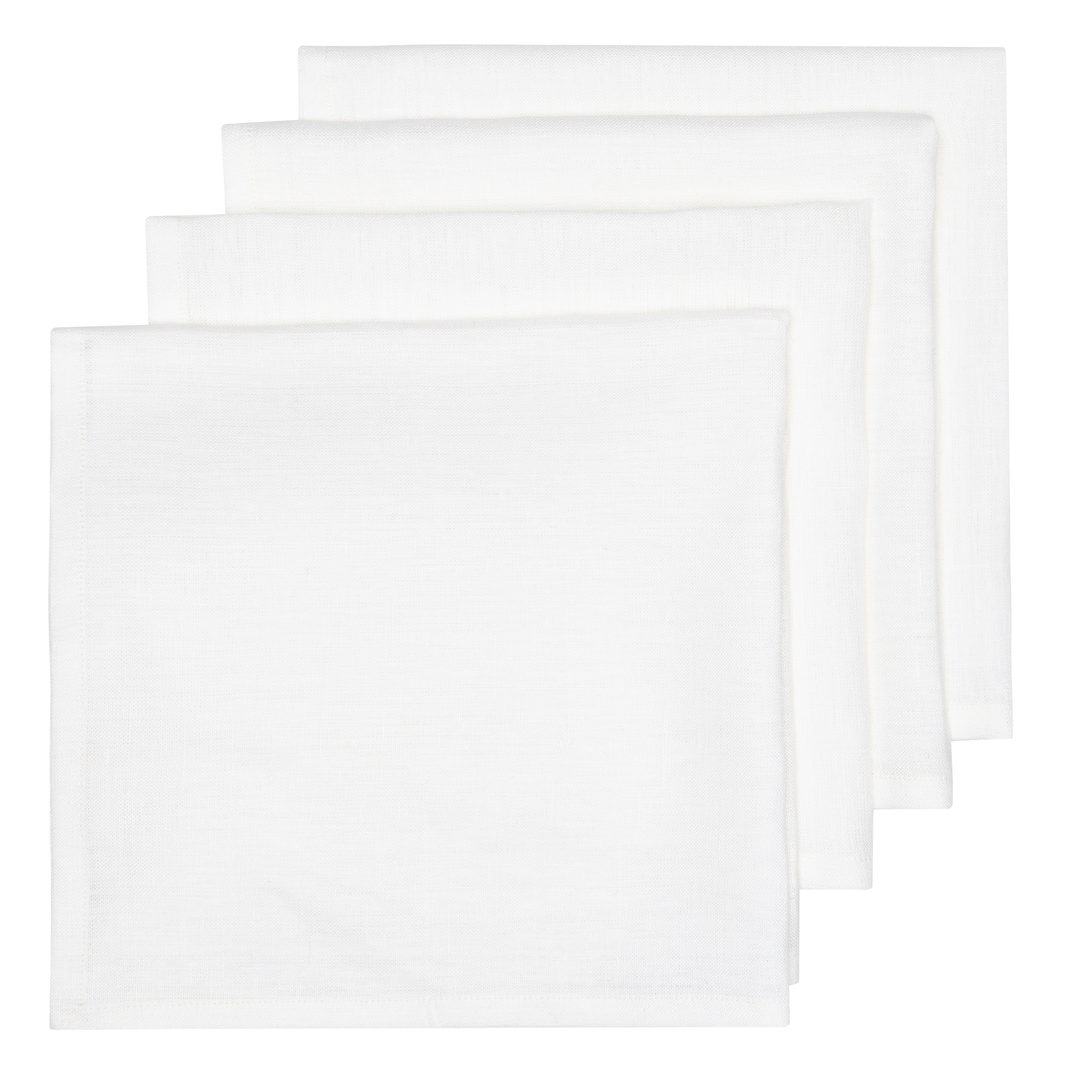 Caravan Palma Handwoven Napkins 20x20 - Set of 4 - Forest Green - Bonton