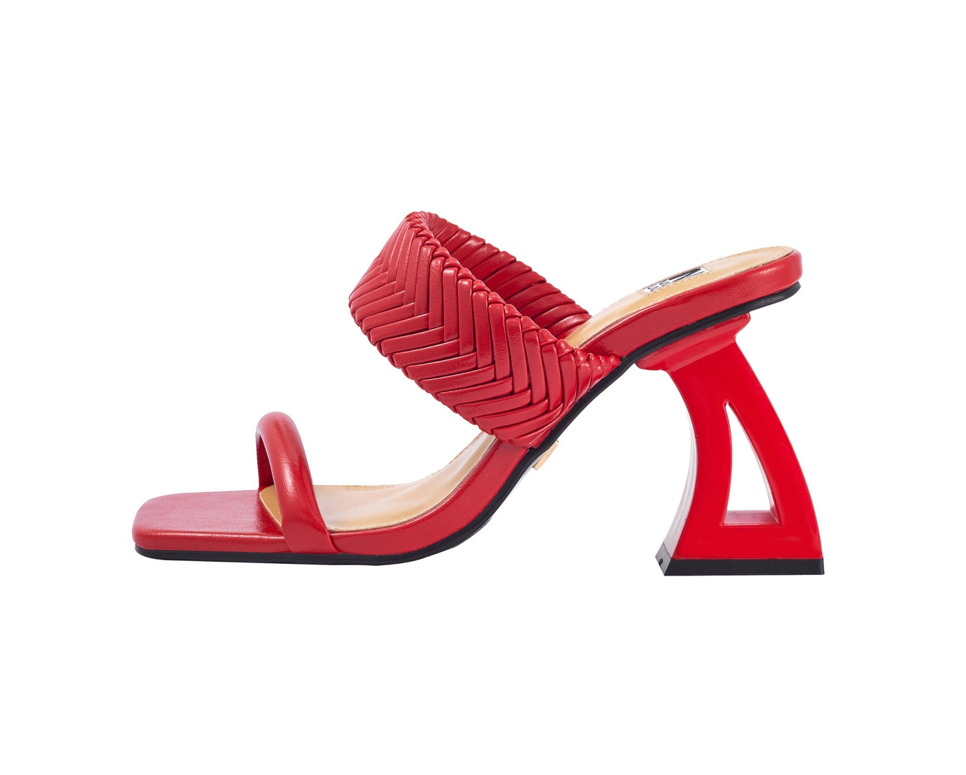  Ninety Union Malibu Two Banded Slide - Red - Bonton