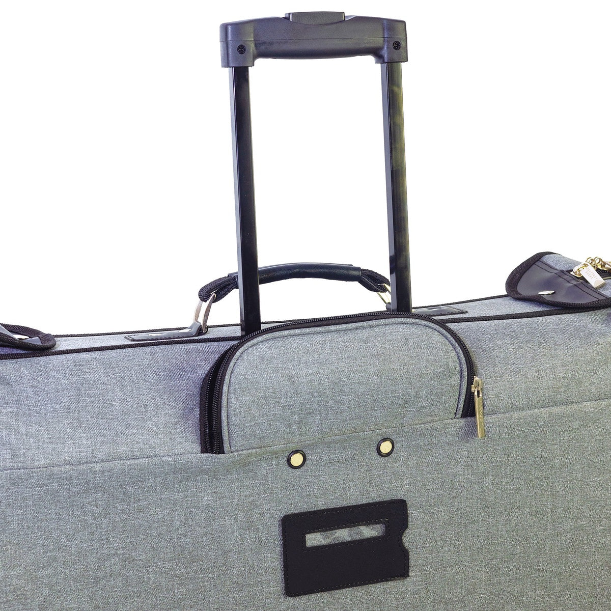  Geoffrey Beene Geoffrey Beene Rolling Garment Carrier Luggage, Gray - Default Title - Bonton