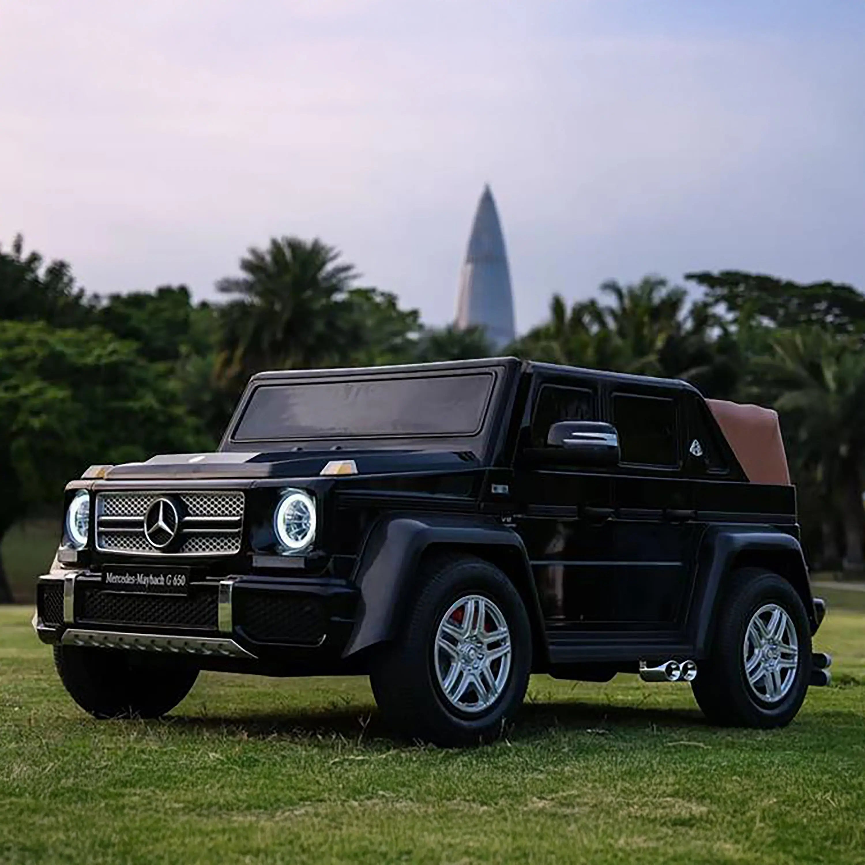  Freddo 24V Mercedes Maybach G650 - Black - Bonton