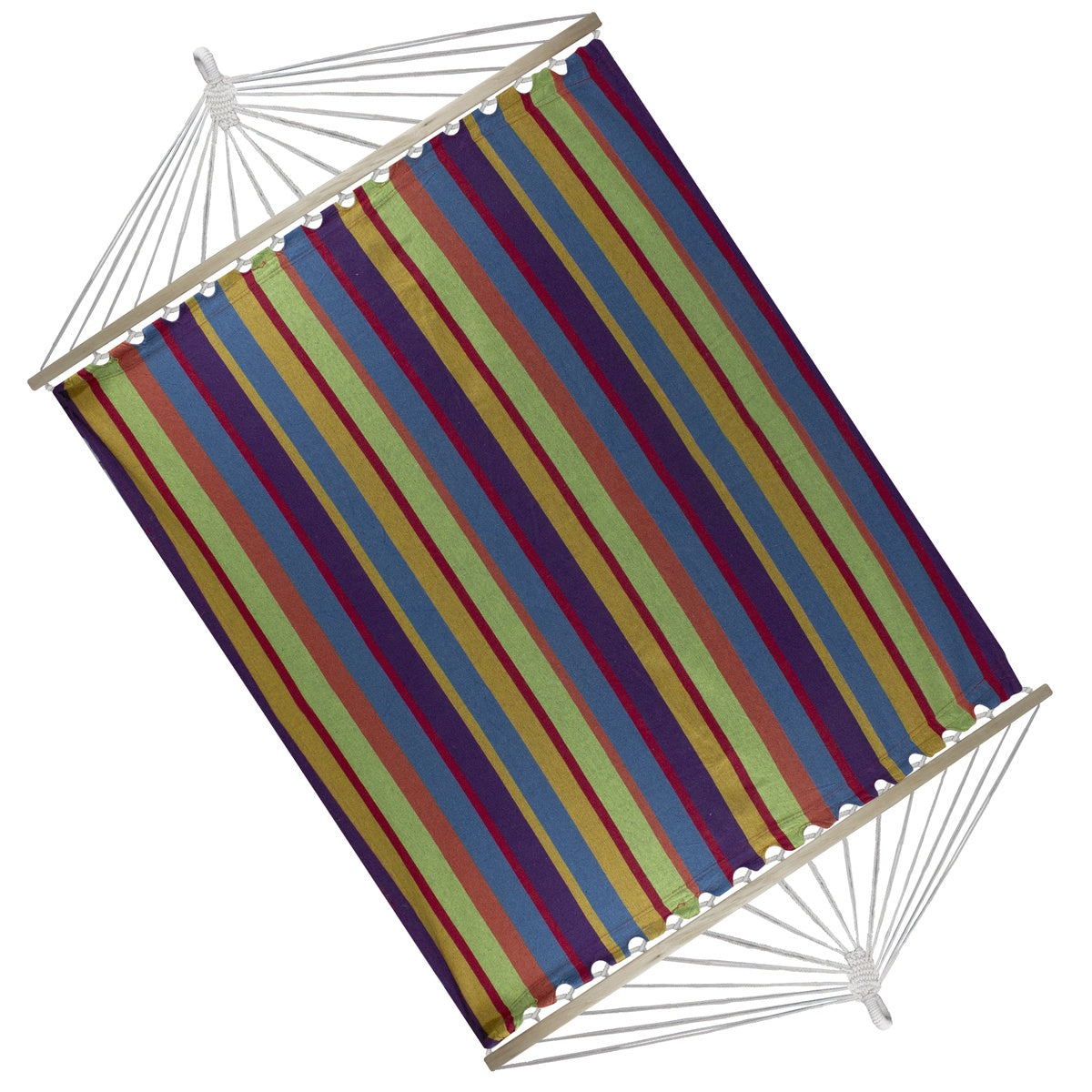  Northlight Striped Woven Two Person Double Hammock - 77