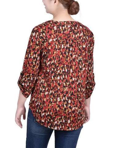 3/4 Roll Sleeve Top