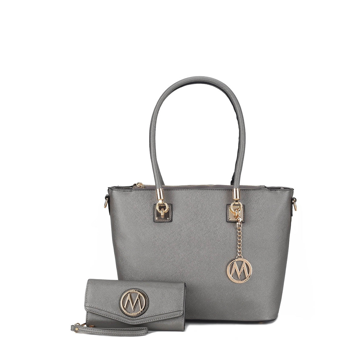  MKF Collection Vanessa Tote and Set - Beige - Bonton