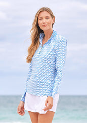 Seaside 1/4 Zip Sport Top