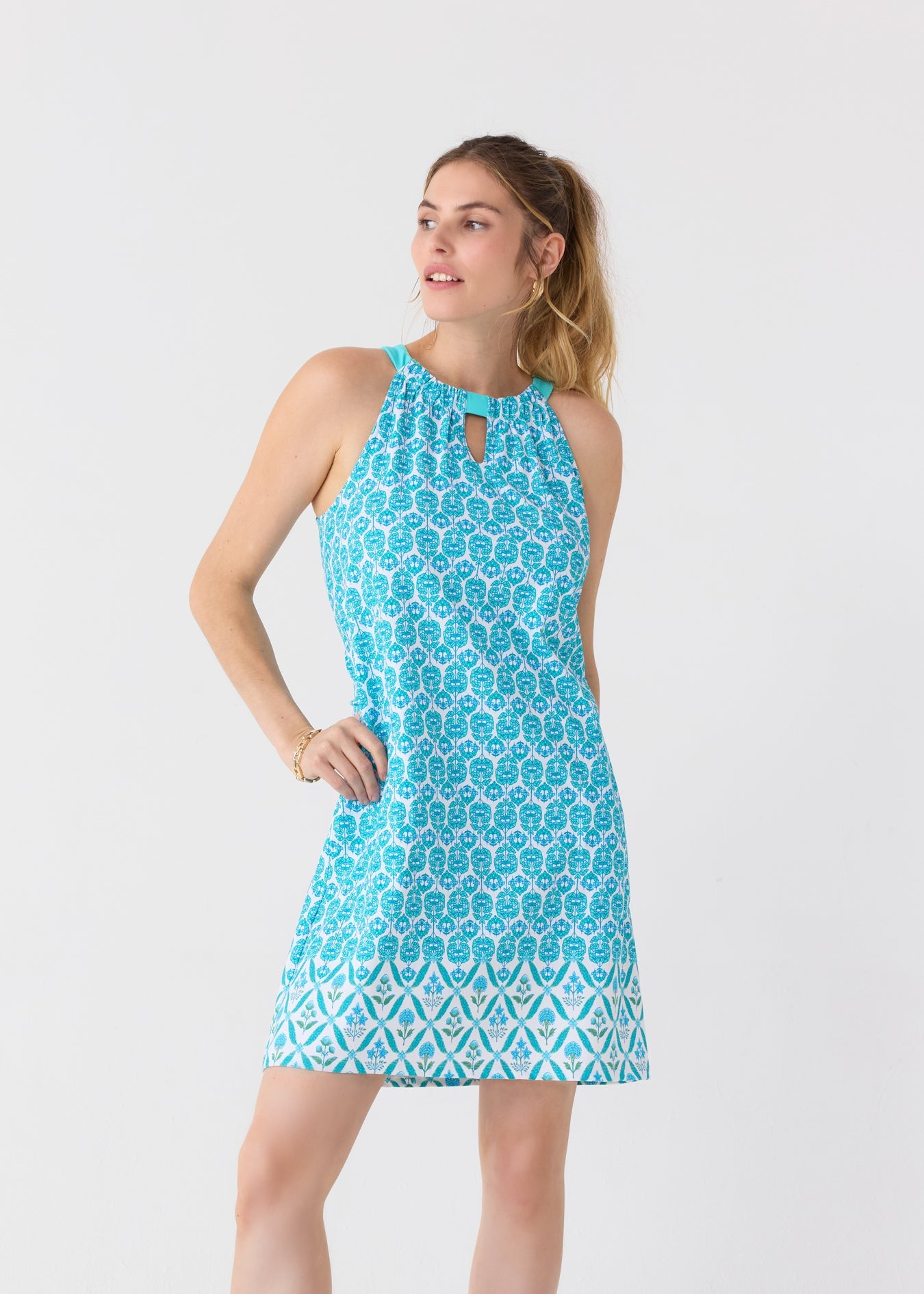  Cabana Life Rosemary Beach Sleeveless Shift Dress - XS - Bonton