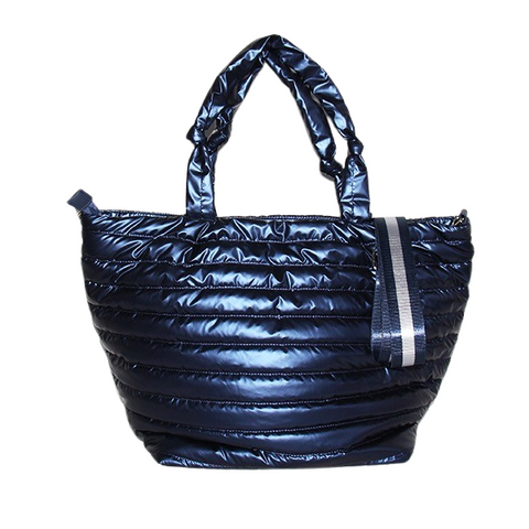 The Rebecca Tote Sapphire 3/1 Ship Date