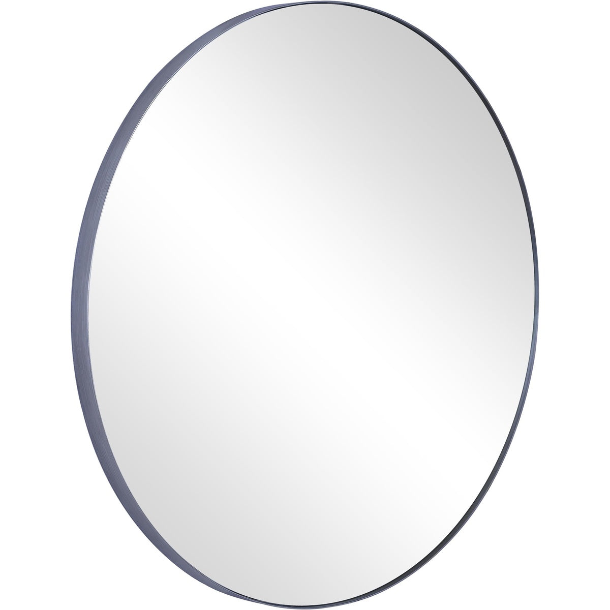  Round Metal Frame Mirror - Default Title - Bonton