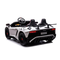 24V Lamborghini Aventador 2 Seater Ride on Car for Kids: Advanced Brushless Motor & Differential for High-Octane Fun