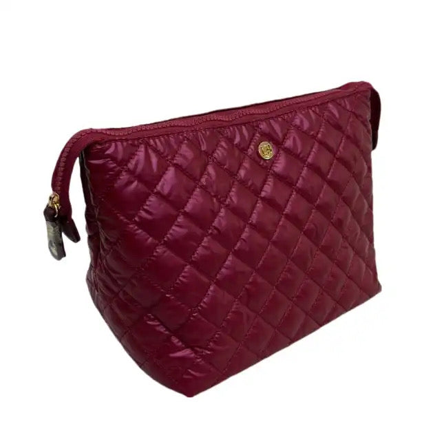  Lemonbella Debra Diamond Cosmetic Festive Flair Bag Cabernet - Default Title - Bonton