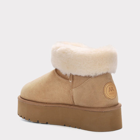 Amari Women's Zip-Up Platform Boot (1.5")