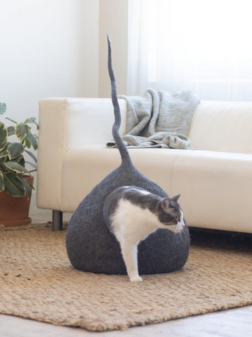 Stone Gray | Tail Style Cave by Fuzzy Cove