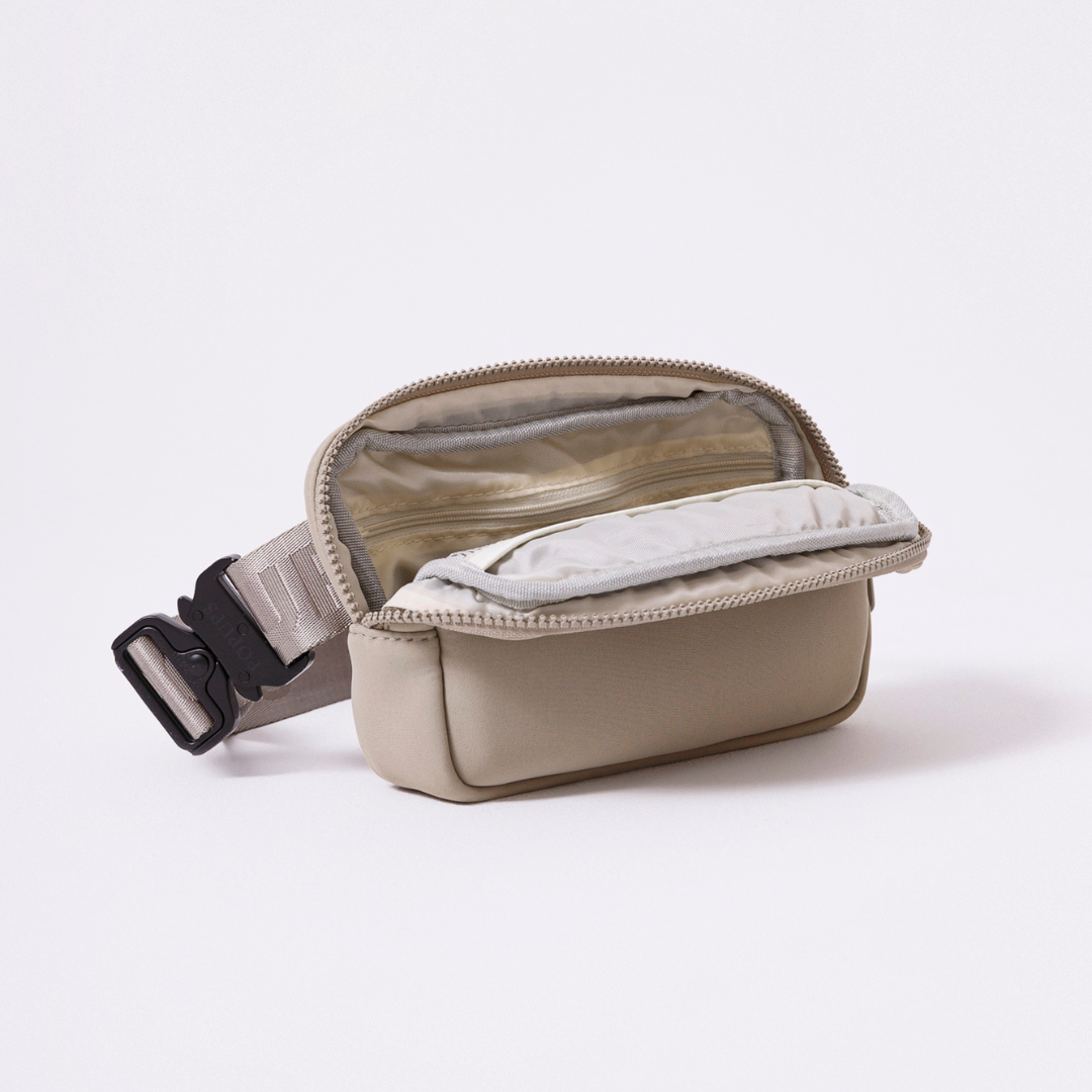  Pop Ups Brand Fanny Pack Taupe - Default Title - Bonton